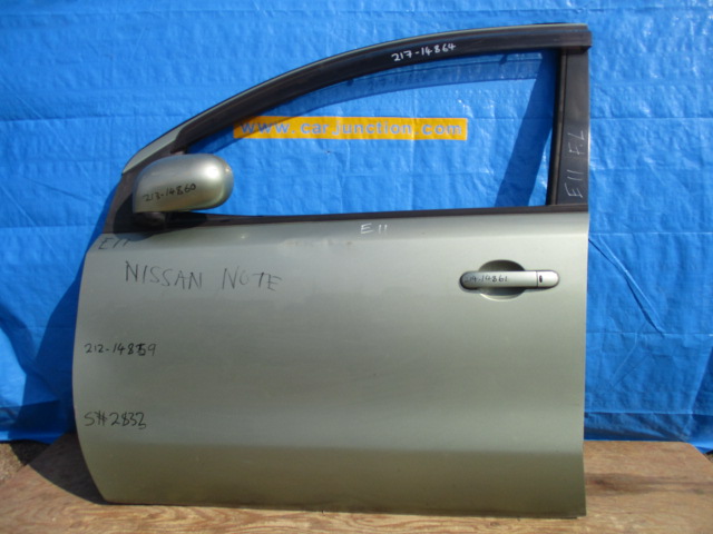 Used Nissan Note DOOR SHELL FRONT LEFT